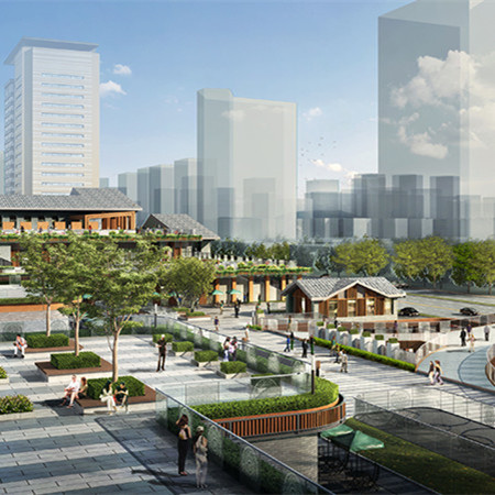 广南高铁站前广场景观设计