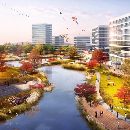 南阳市溧河滨水景观规划