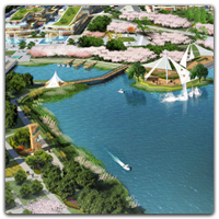 南阳市三里河滨水景观规划