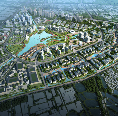 佛山市顺德区杏坛镇杏韵湖片区城市设计