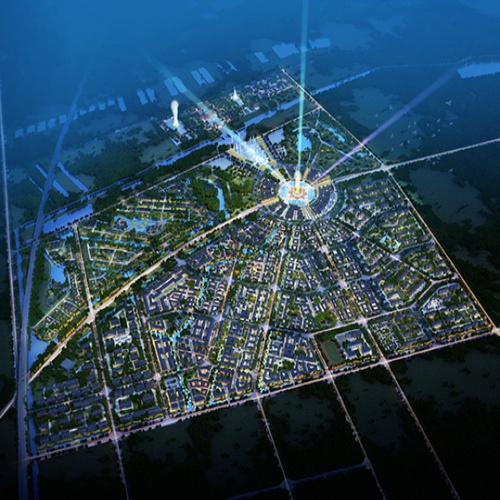 山东垦利天宁寺禅业小镇产业策划与城市设计